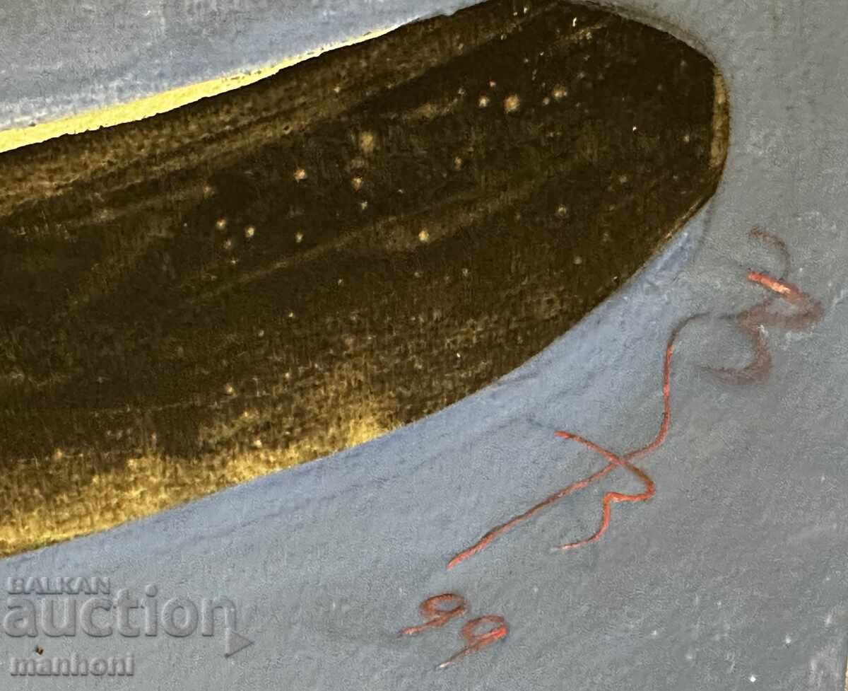 Auction 1623 Vesko Velev abstraction signed 1999. W. 70/50 cm. Auction 1623 Vesko Velev abstraction signed 1999. W. 70/50 cm.