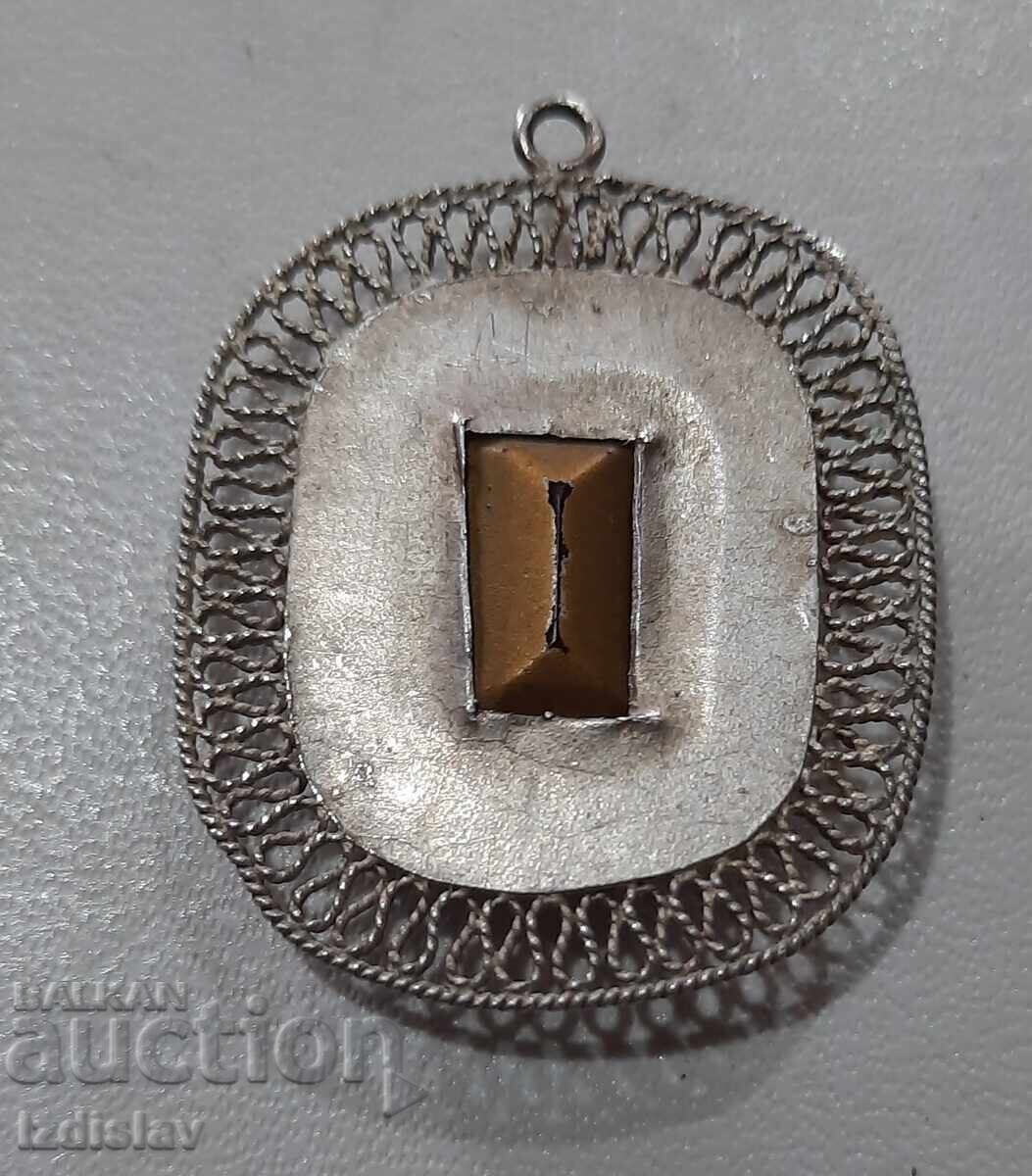 Auction Antique silver filigree jewelry, medallion size Auction Antique silver filigree jewelry, medallion size