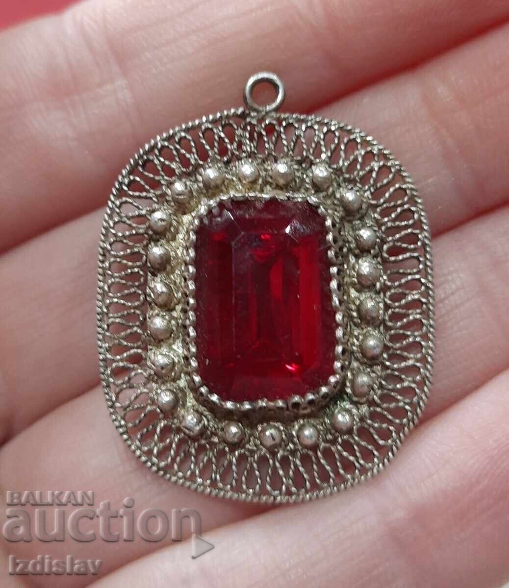 Delivery of Antique silver filigree jewelry, medallion size Delivery of Antique silver filigree jewelry, medallion size