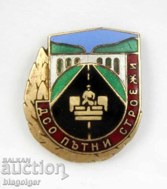 Auction DSO Road Constructions-Old Social Security Badge-Enamel Auction DSO Road Constructions-Old Social Security Badge-Enamel