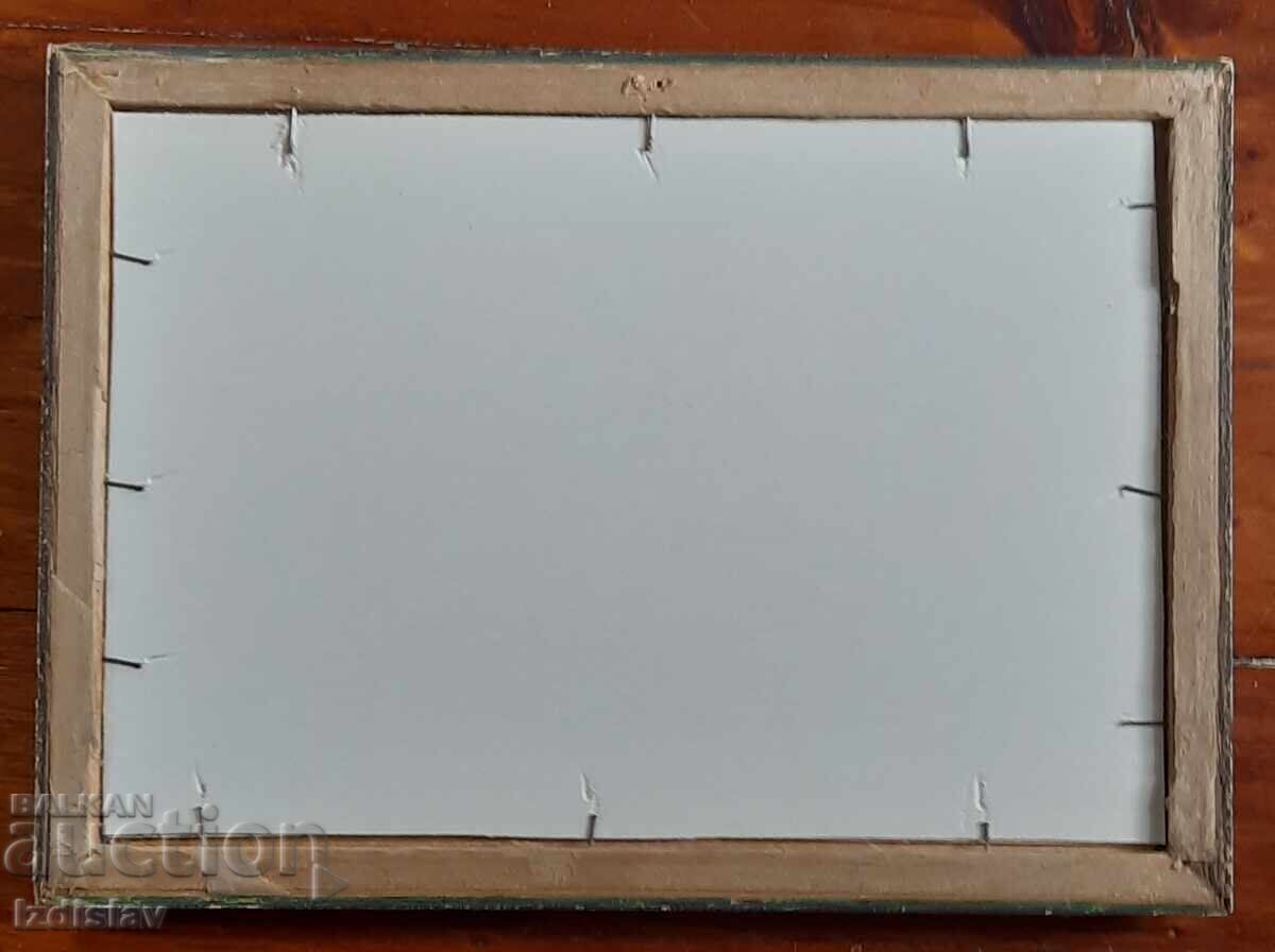 Delivery of Old gouache painting. Delivery of Old gouache painting.