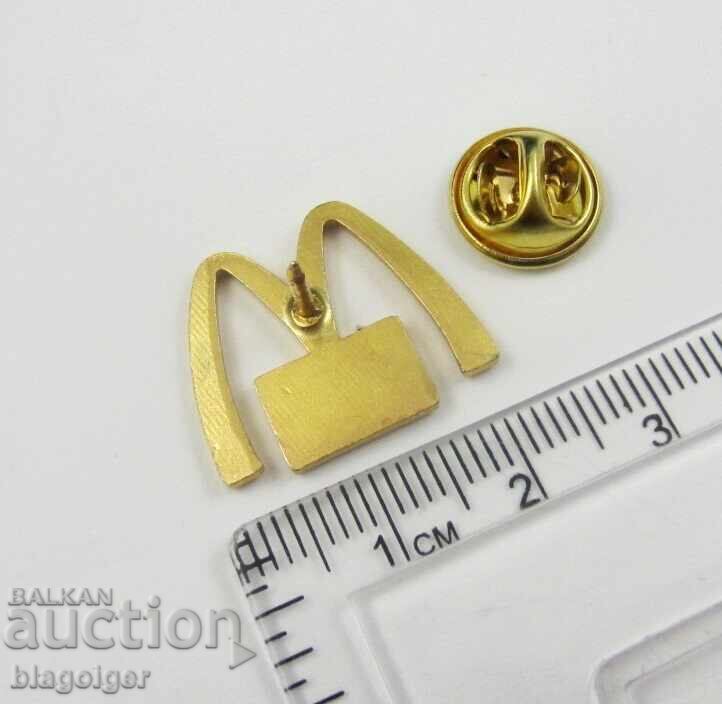 Auction McDonald's Bulgaria-Rare sign-Enamel Auction McDonald's Bulgaria-Rare sign-Enamel