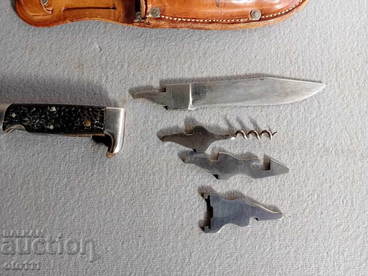 KNIFE WITH INTERCHANGEABLE BLADES - P, DENEV - GABROVO - 5 KNIFE WITH INTERCHANGEABLE BLADES - P, DENEV - GABROVO - 5