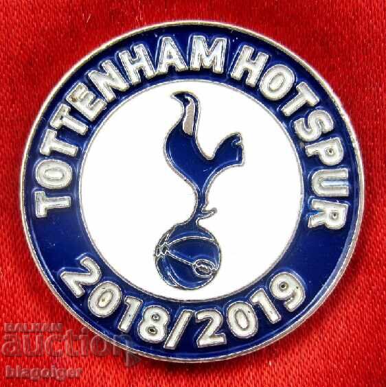 Football Badge-Football Club-Tottenham England-2018/19 with price 11.99 BGN | € 6.13 Football Badge-Football Club-Tottenham England-2018/19 with price 11.99 BGN | € 6.13