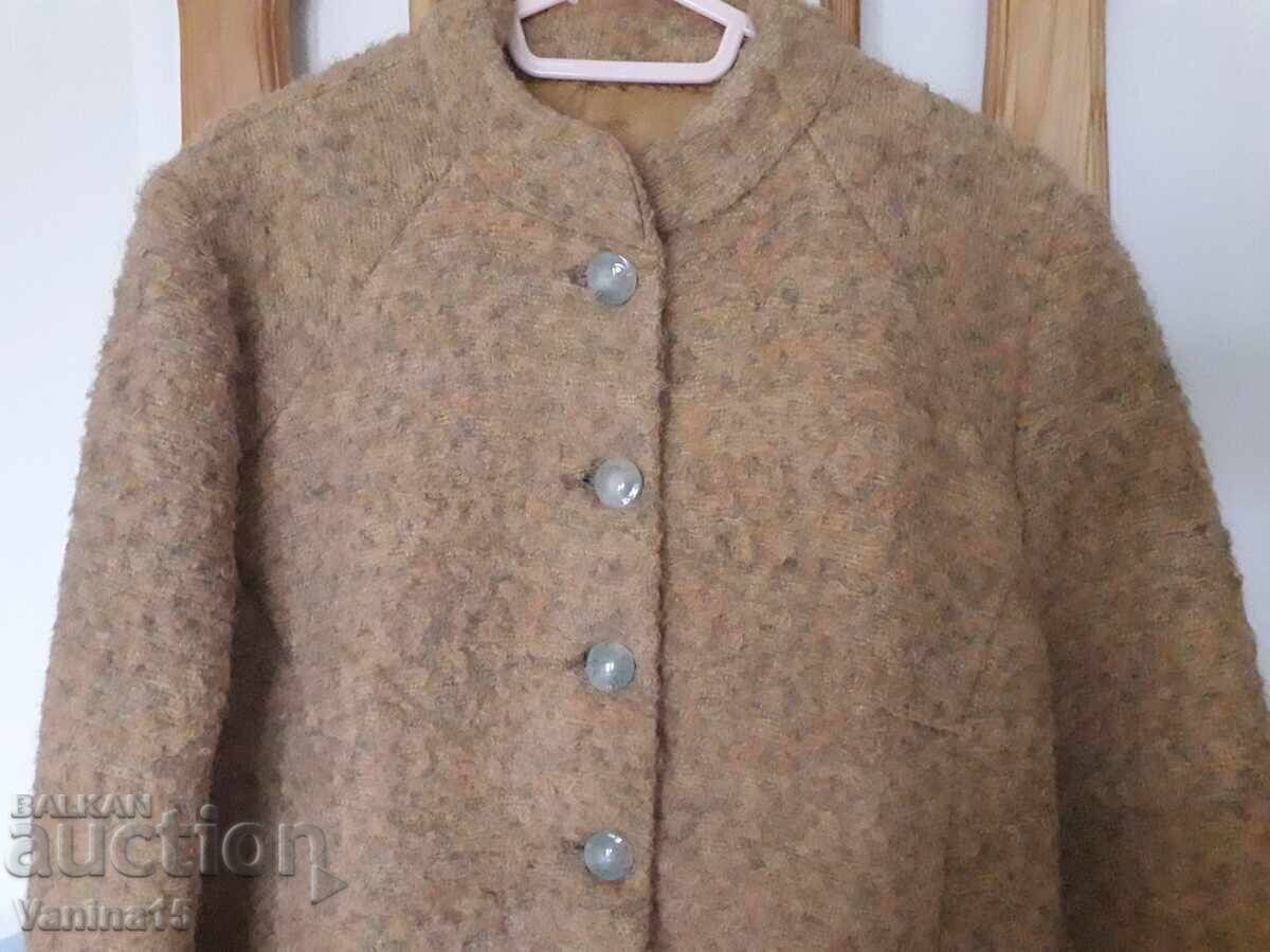 Women's wool bouclé coat with price 60.00 BGN | € 30.68