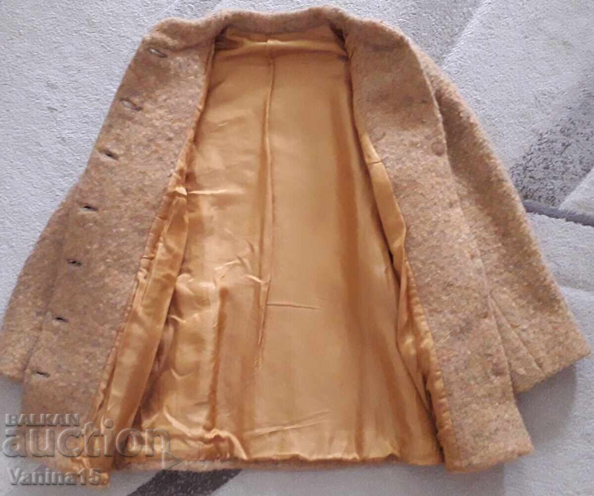 Women's wool bouclé coat - 6