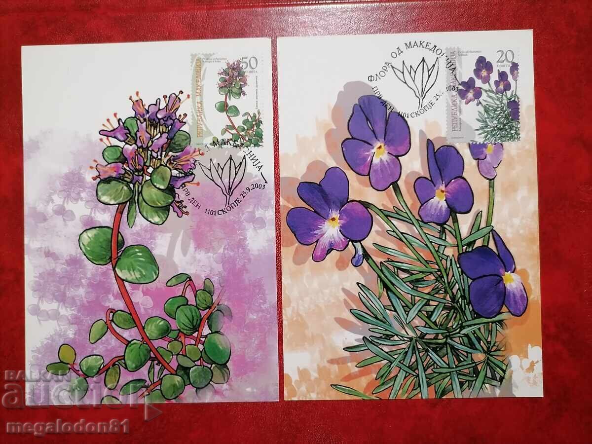Republic of Macedonia - flora with price 22.00 BGN | € 11.25 Republic of Macedonia - flora with price 22.00 BGN | € 11.25