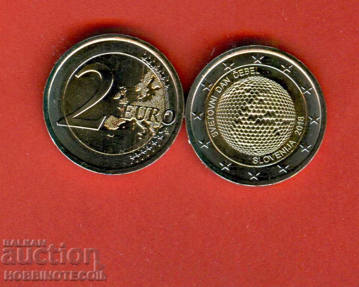 SLOVENIA SLOVENIA 2 Euro issue 2018 NEW UNC BIMETAL SLOVENIA SLOVENIA 2 Euro issue 2018 NEW UNC BIMETAL