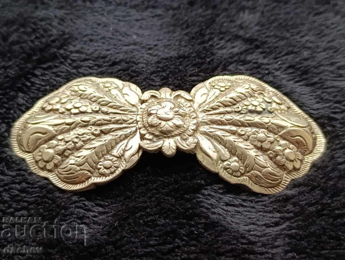 Красиви Възрожденски Сребърни пафти пафта носия накит 19В - 5