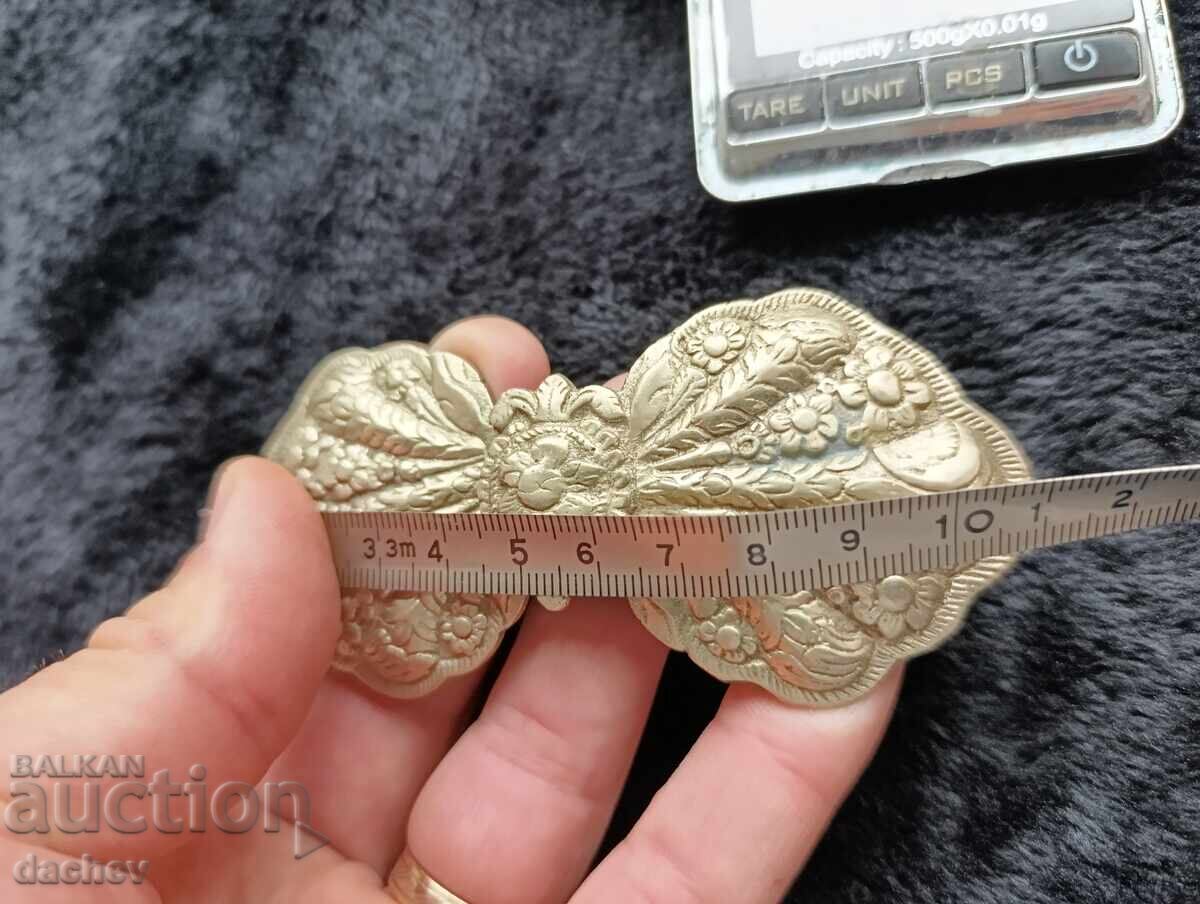 Beautiful Renaissance Silver Pafti Pafti Costume Jewelry 19C - 6