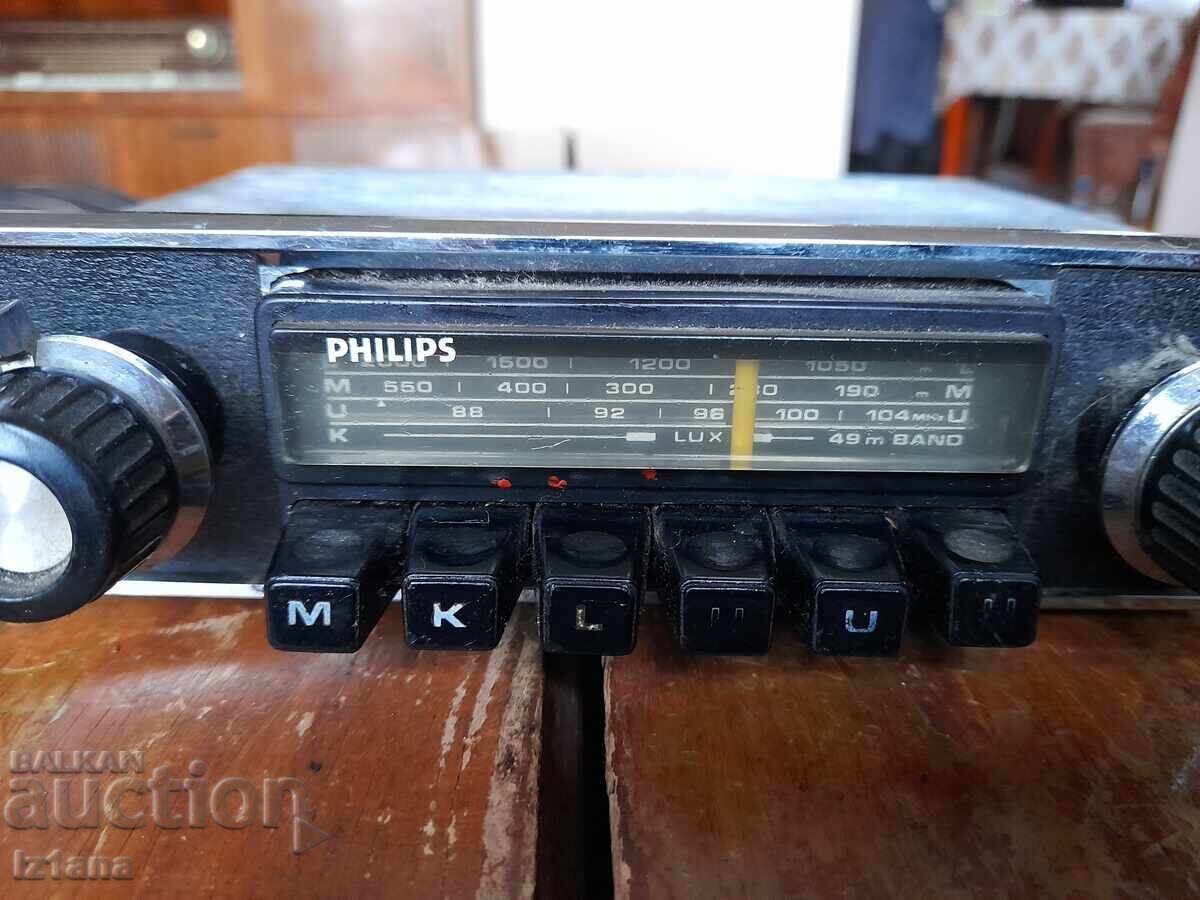Δημοπρασία Old Car Radio, Philips Radio, PHILIPS