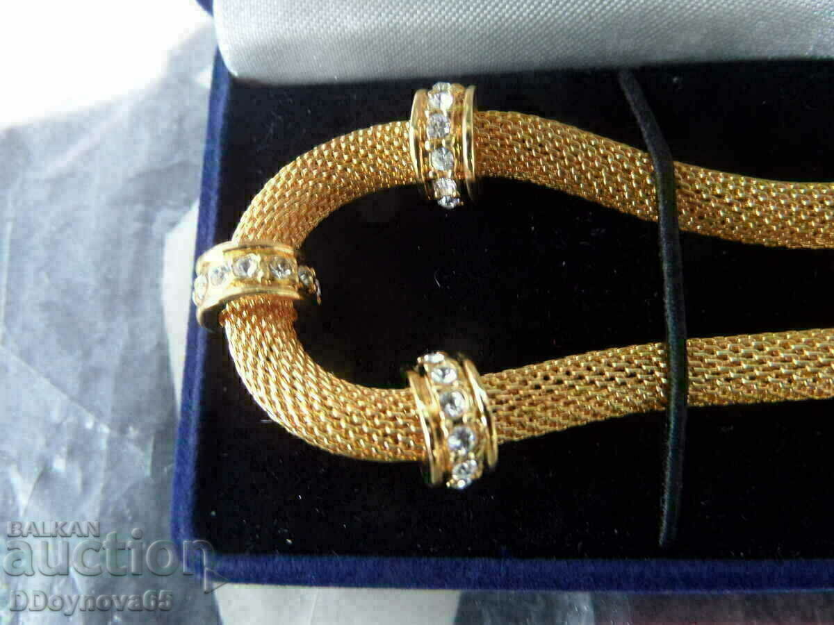 Vintage necklace L'art de France 24K gold plated with price 64.00 BGN | € 32.72 Vintage necklace L'art de France 24K gold plated with price 64.00 BGN | € 32.72