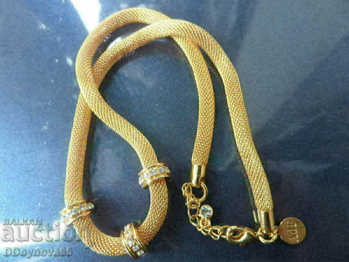 Delivery of Vintage necklace L'art de France 24K gold plated Delivery of Vintage necklace L'art de France 24K gold plated