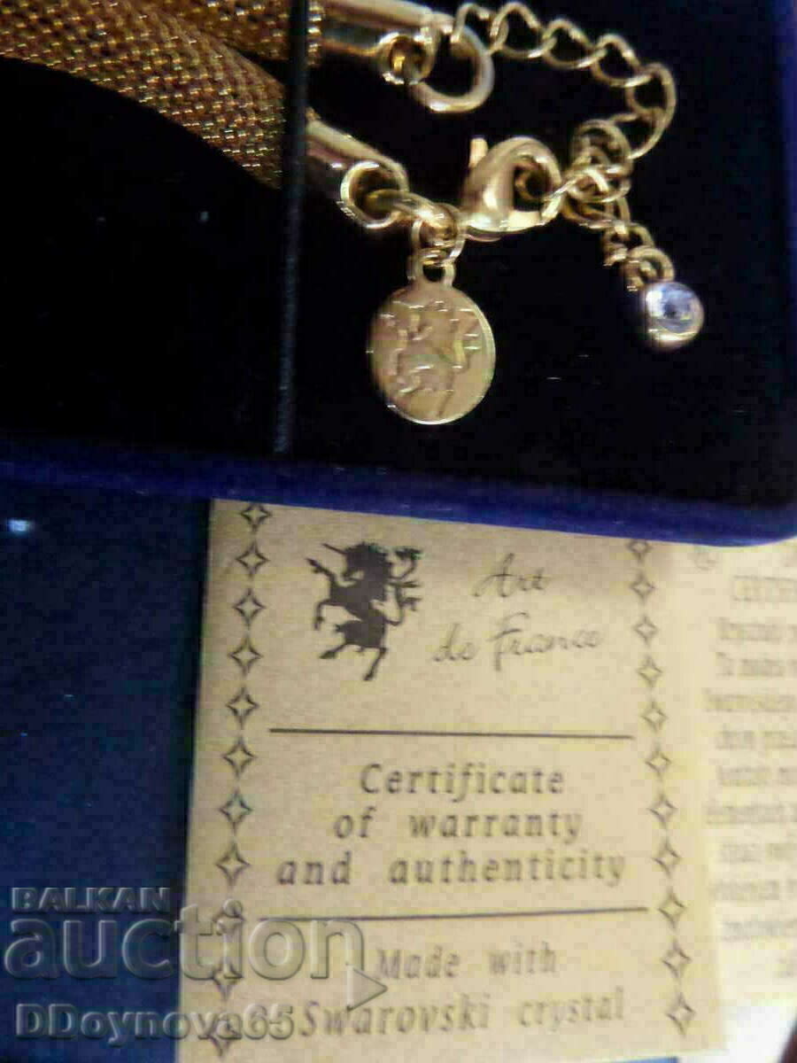 Vintage necklace L'art de France 24K gold plated - 6 Vintage necklace L'art de France 24K gold plated - 6