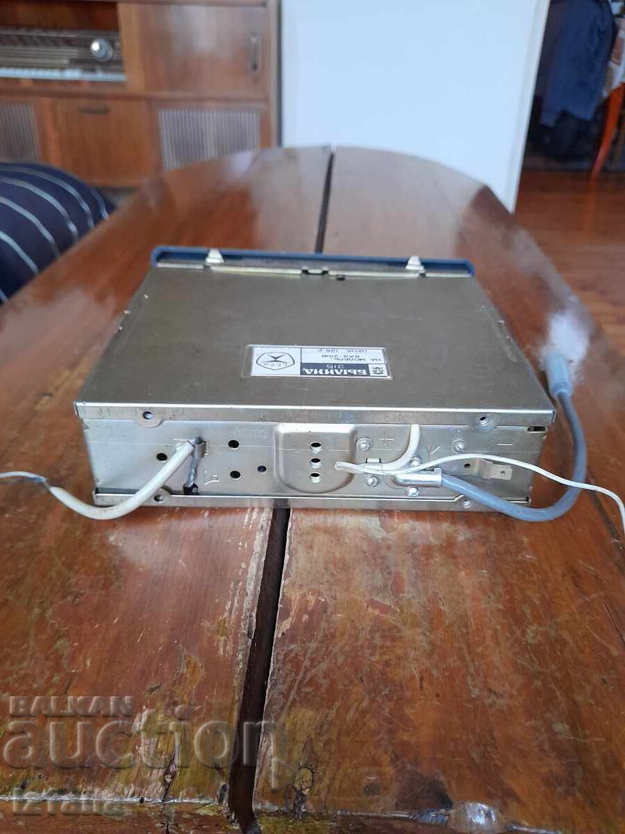 Old car radio, radio receiver Bylina for VAZ 2108 - 5 Old car radio, radio receiver Bylina for VAZ 2108 - 5