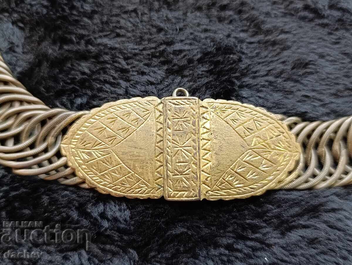 Delivery of Rare silver with gold plating Renaissance jewelry Necklace Bitch Delivery of Rare silver with gold plating Renaissance jewelry Necklace Bitch