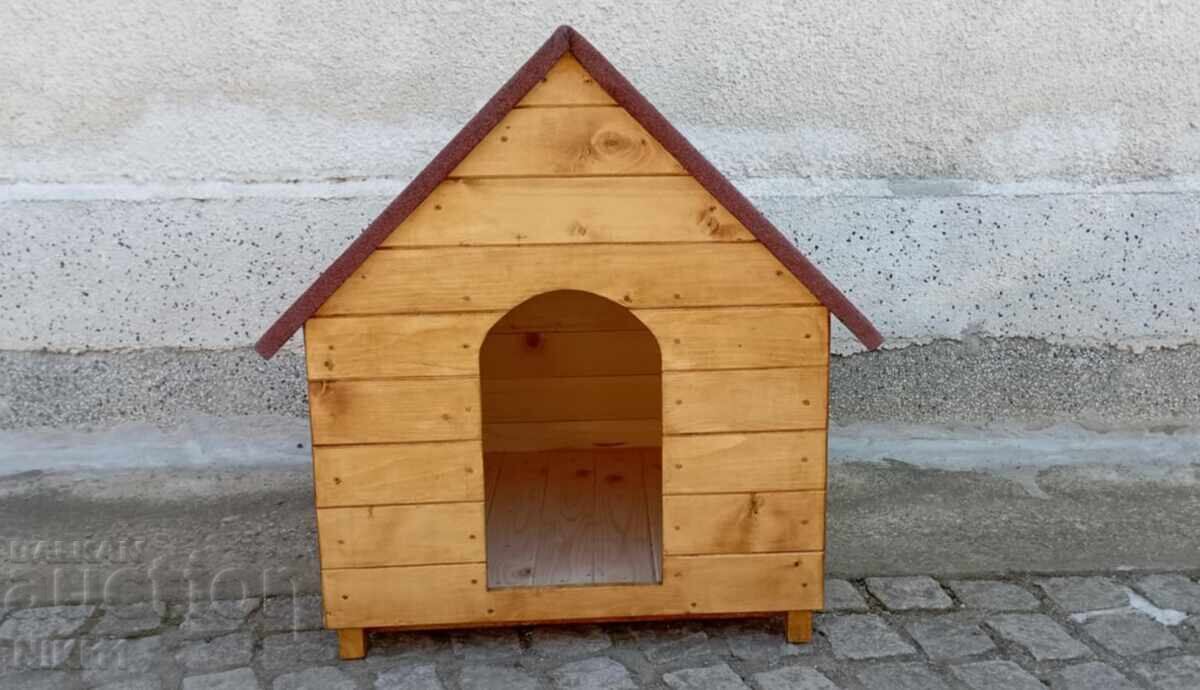 Livrarea Casă pentru câini din lemn, rase de câini mijlocii și mari