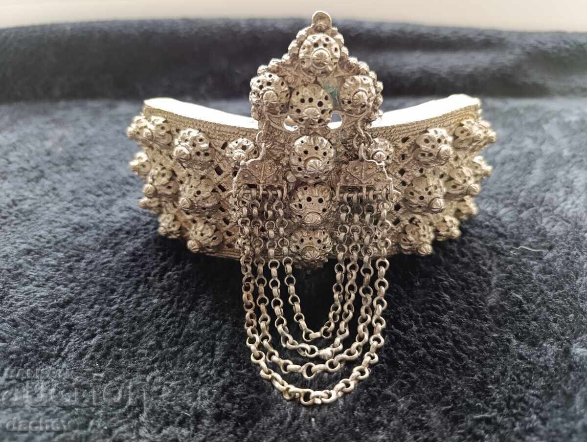 Renaissance silver buckles TETEVEN buckle belt costume 19th Century