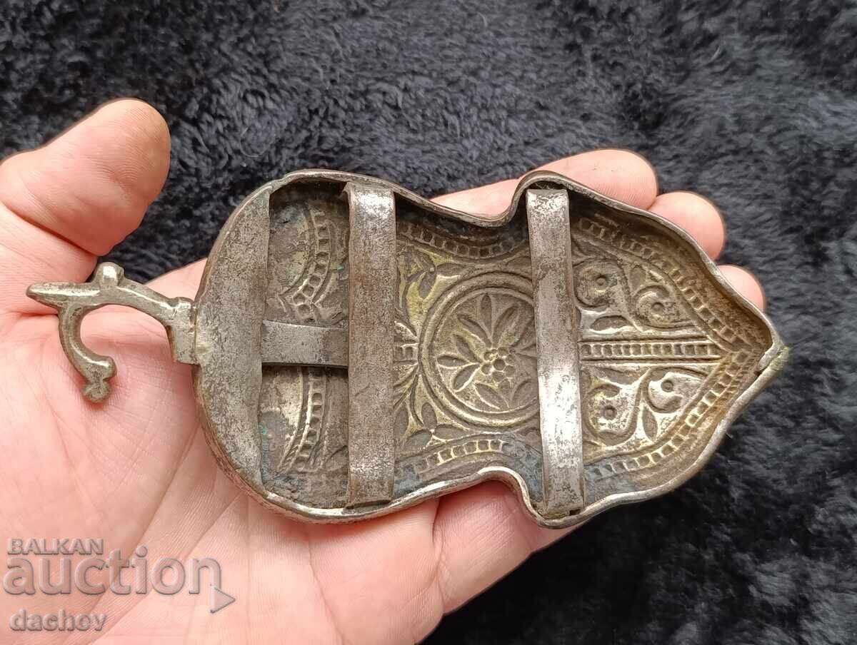 Delivery of Macedonian Renaissance Silver Buckle Belt Costume 19th Century