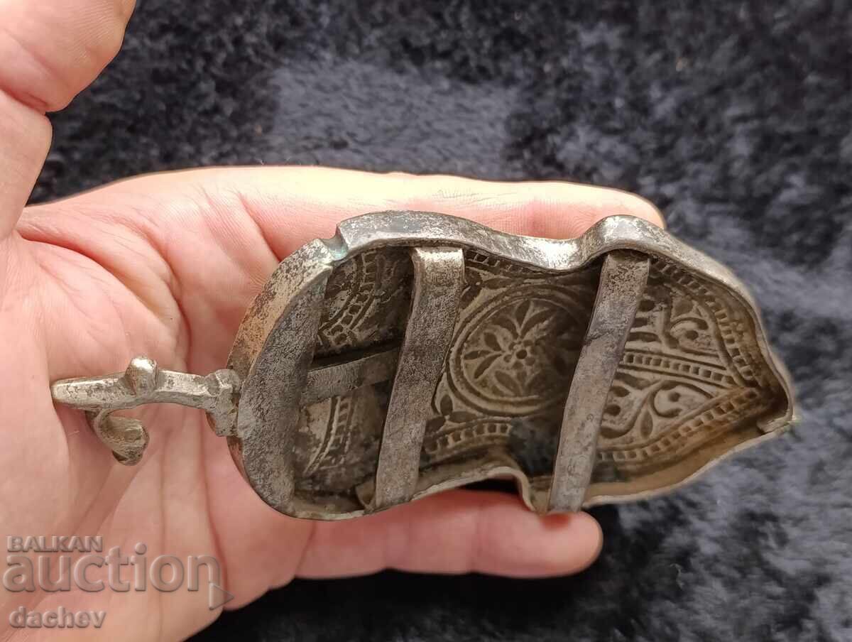 Costum de centură cu cataramă din argint renascentist macedonean din secolul al XIX-lea - 5