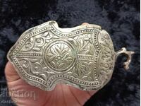 Macedonian Renaissance Silver Buckle Belt Costume 19th Century