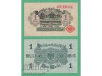 (¯`'•.¸GERMANIA 1 timbru 1914 UNC (varianta 2)¸.•'´¯)