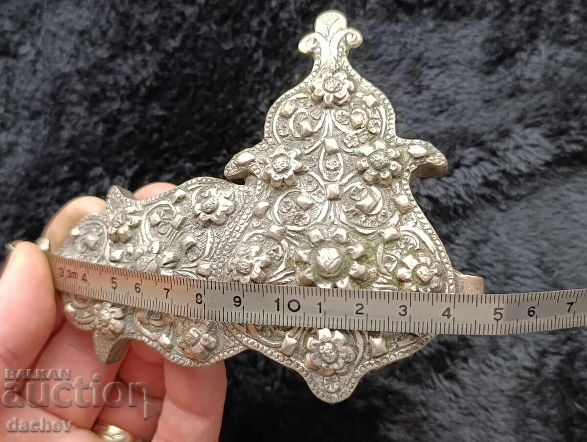 Renaissance Silver Kyustendil Pafta Half Costume 19th Century - 5 Renaissance Silver Kyustendil Pafta Half Costume 19th Century - 5