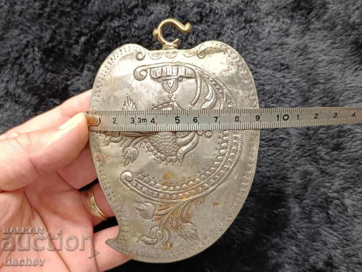 Renaissance Silver Half Buckle Belt Costume 19th Century - 7