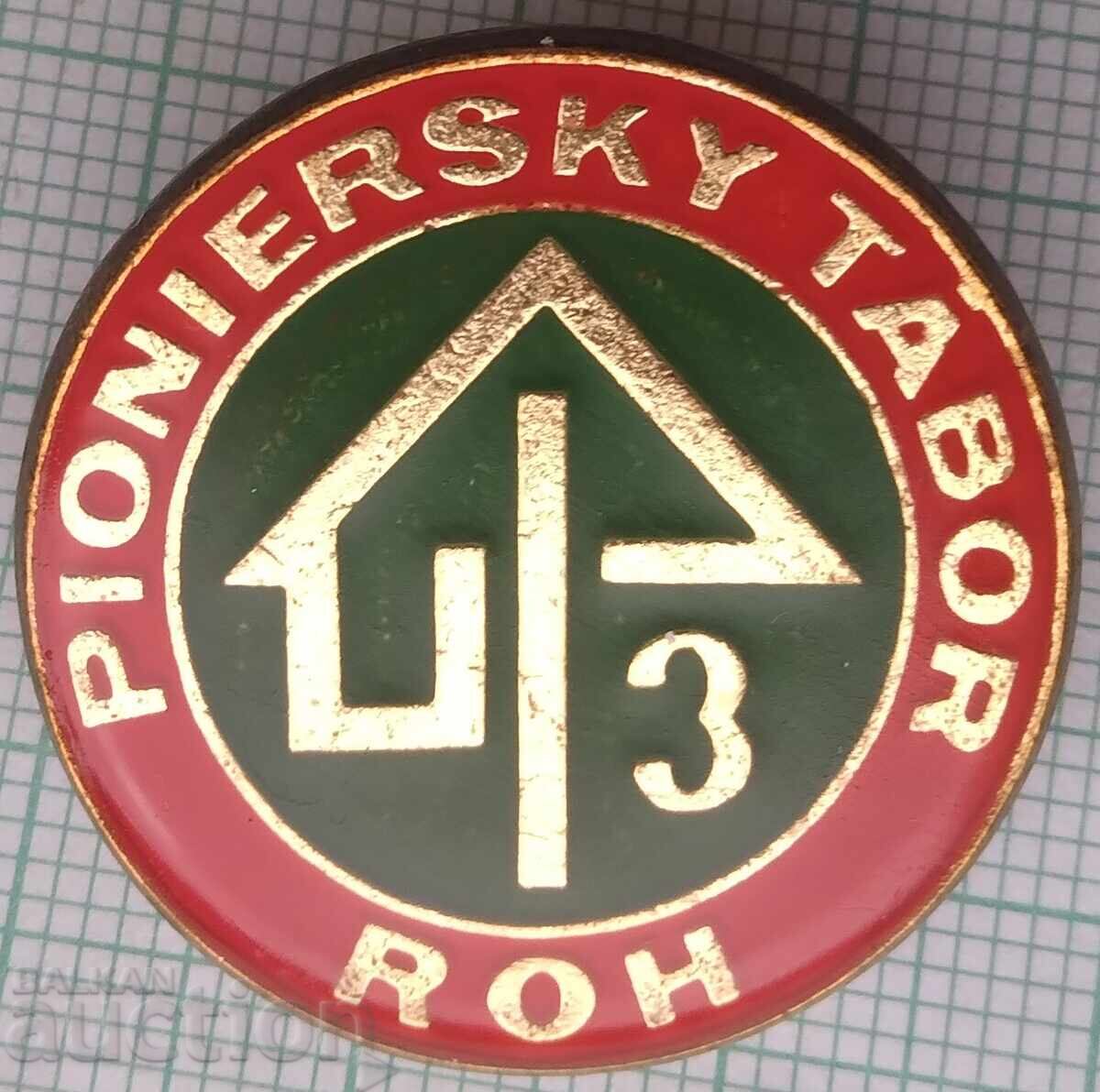 18416 Insigna - Tabăra de pionieri Cehoslovacia 18416 Insigna - Tabăra de pionieri Cehoslovacia