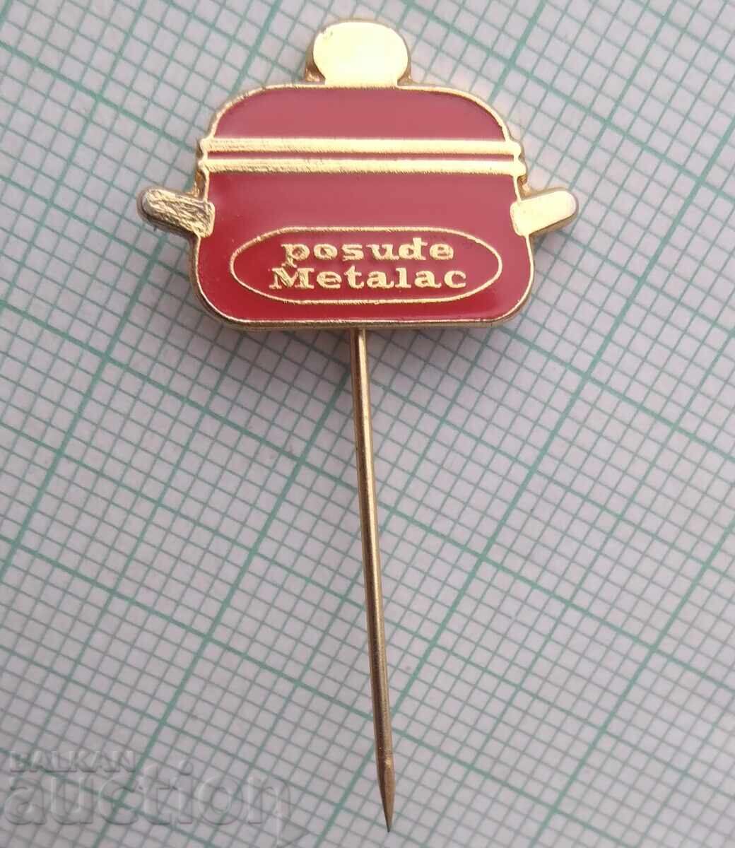 18429 Insigna - Vase Metalac cu preț 1.00 BGN | € 0.51 18429 Insigna - Vase Metalac cu preț 1.00 BGN | € 0.51