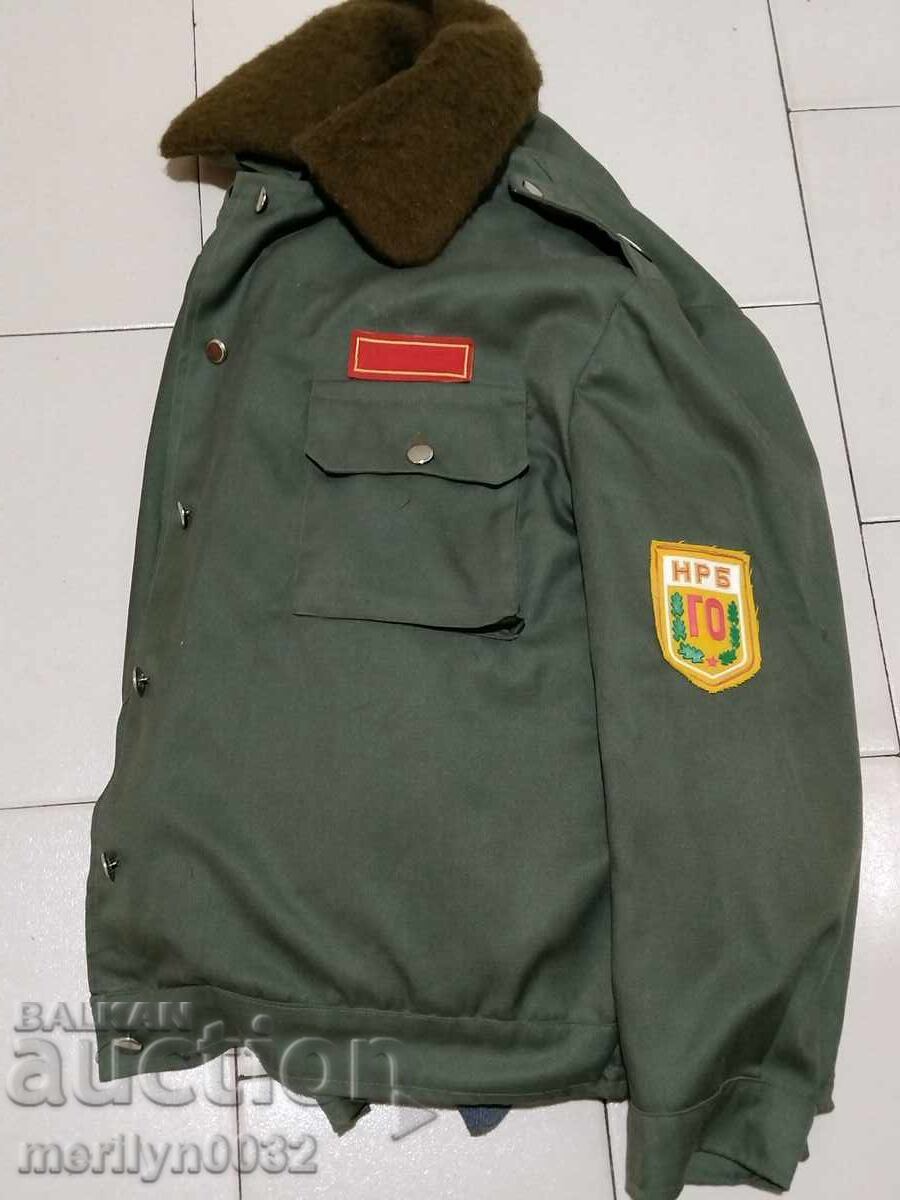 Uniform jacket Civil Defense real socialism NRB with price 79.90 BGN | € 40.85 Uniform jacket Civil Defense real socialism NRB with price 79.90 BGN | € 40.85