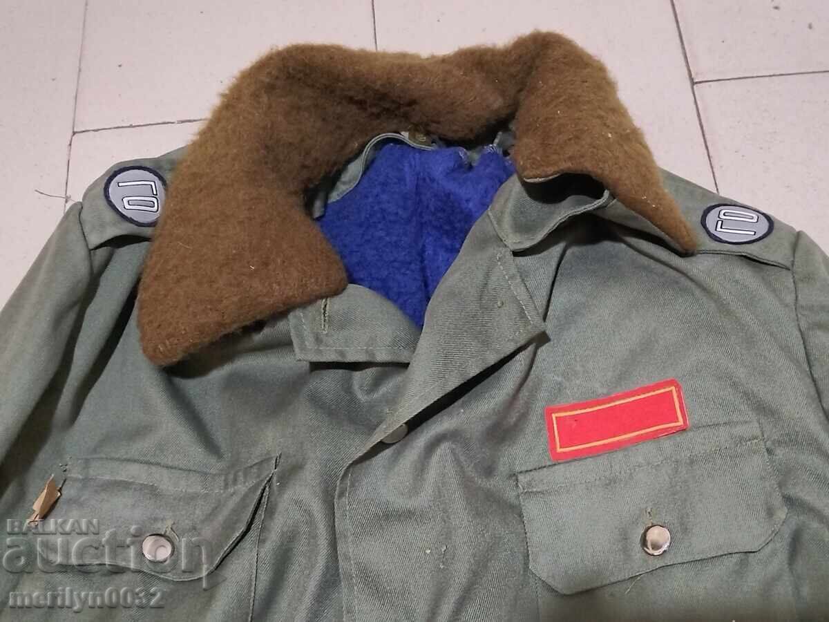 Uniform jacket Civil Defense real socialism NRB - 5 Uniform jacket Civil Defense real socialism NRB - 5
