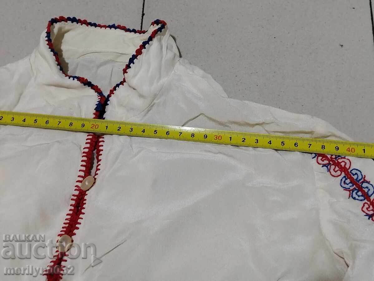 Children's shirt silk Bulgarian embroidery folk costume embroidery - 6 Children's shirt silk Bulgarian embroidery folk costume embroidery - 6