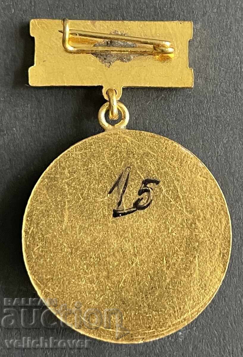 40262 Bulgaria military badge Excellent of the Bulgarian National Army enamel 60s with price 15.00 BGN | € 7.67