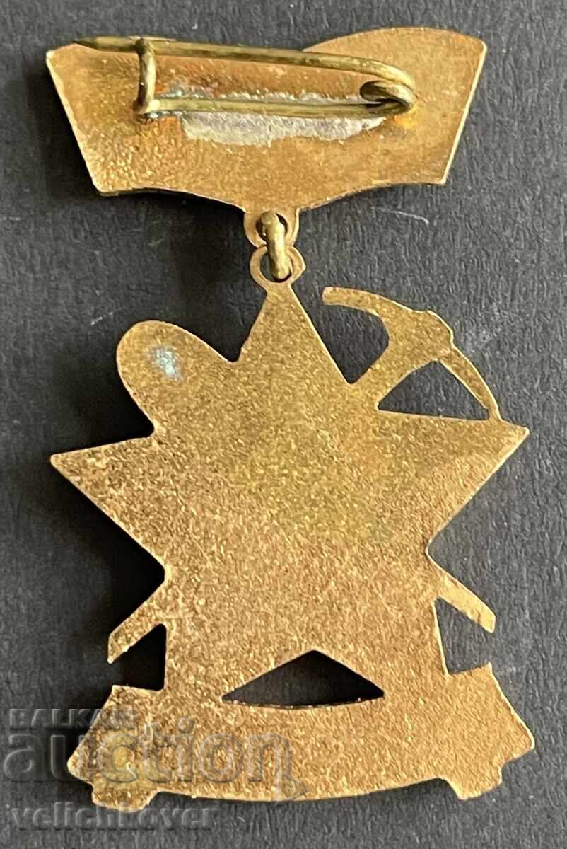 40264 Bulgaria Brigadier Badge Drummer DKMS enamel with price 8.00 BGN | € 4.09