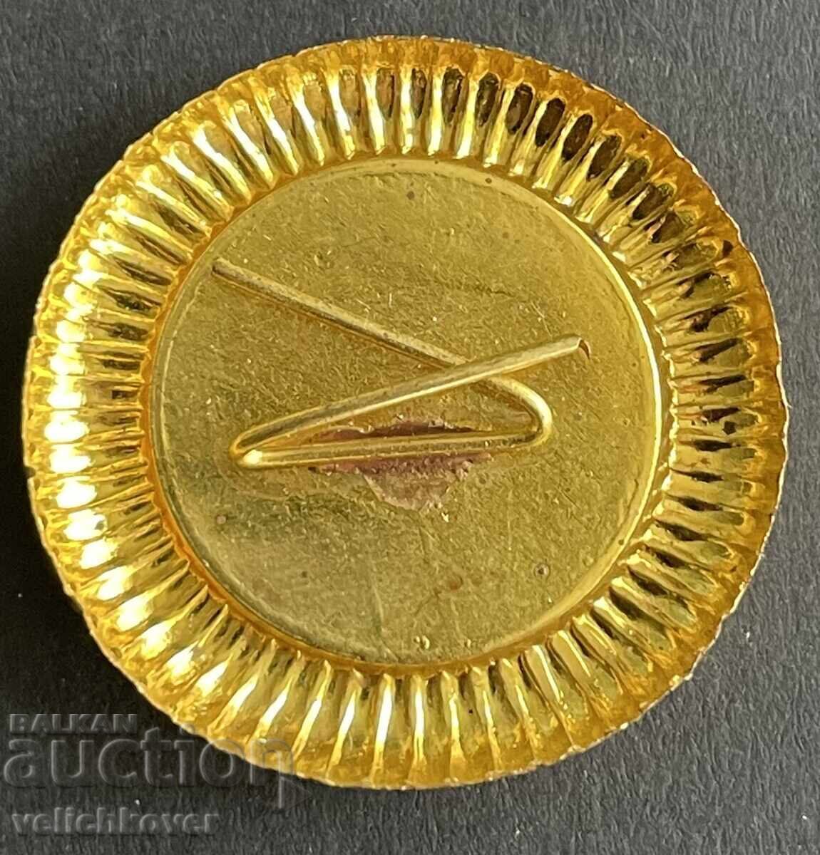 40277 Bulgaria cocardă militară din anii 70. cu preț 8.00 BGN | € 4.09