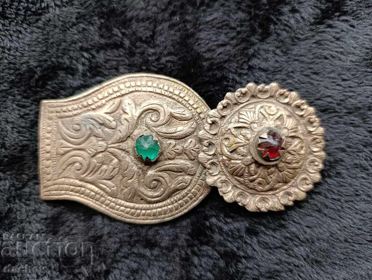 Renaissance Silver Half Buckle Belt Costume 19th Century with price 125.00 BGN | € 63.91 Renaissance Silver Half Buckle Belt Costume 19th Century with price 125.00 BGN | € 63.91