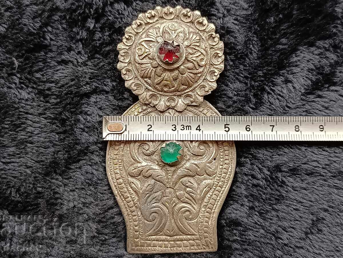 Renaissance Silver Half Buckle Belt Costume 19th Century - 5 Renaissance Silver Half Buckle Belt Costume 19th Century - 5