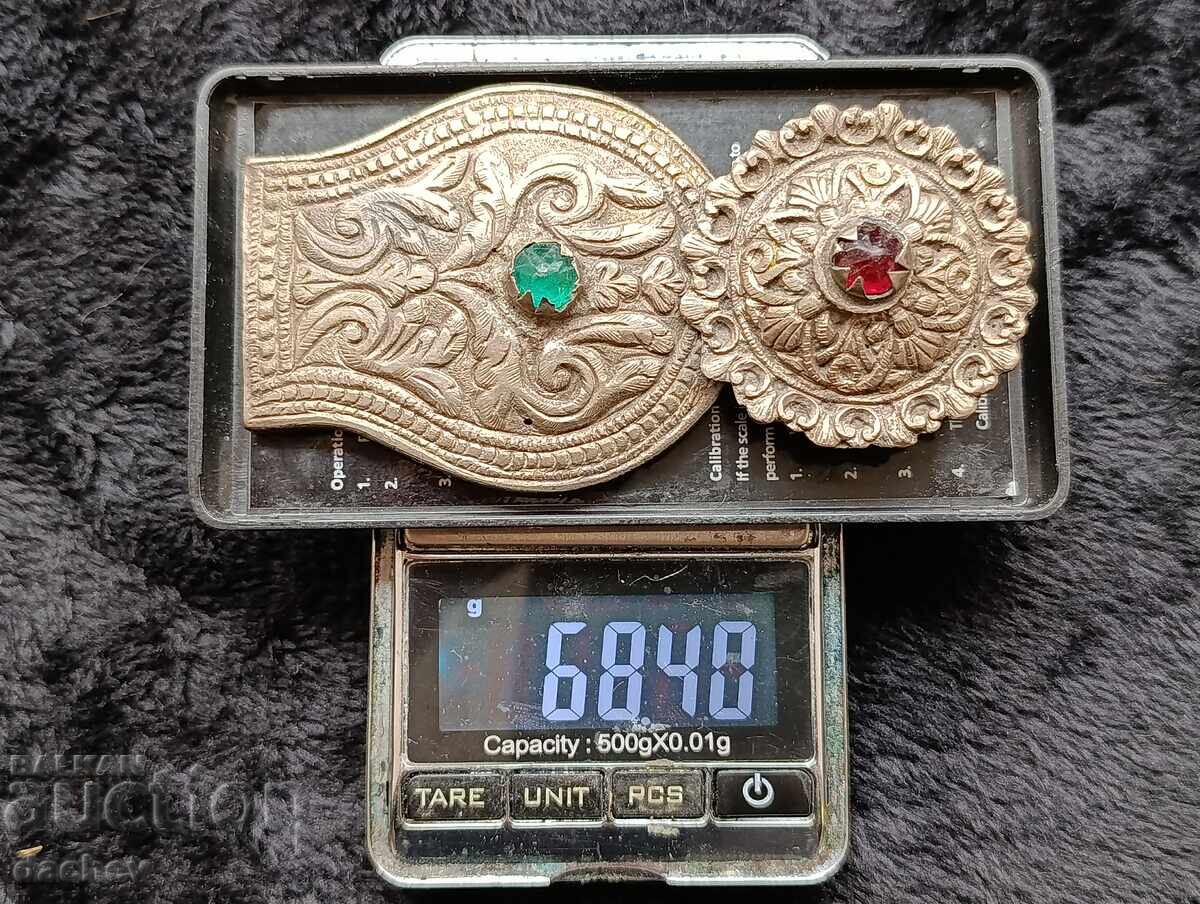 Renaissance Silver Half Buckle Belt Costume 19th Century Renaissance Silver Half Buckle Belt Costume 19th Century