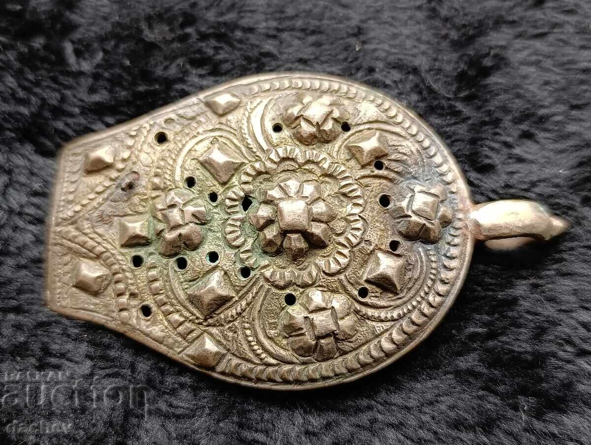 Auction  Renaissance Silver Half Buckle Belt Costume 19th Century