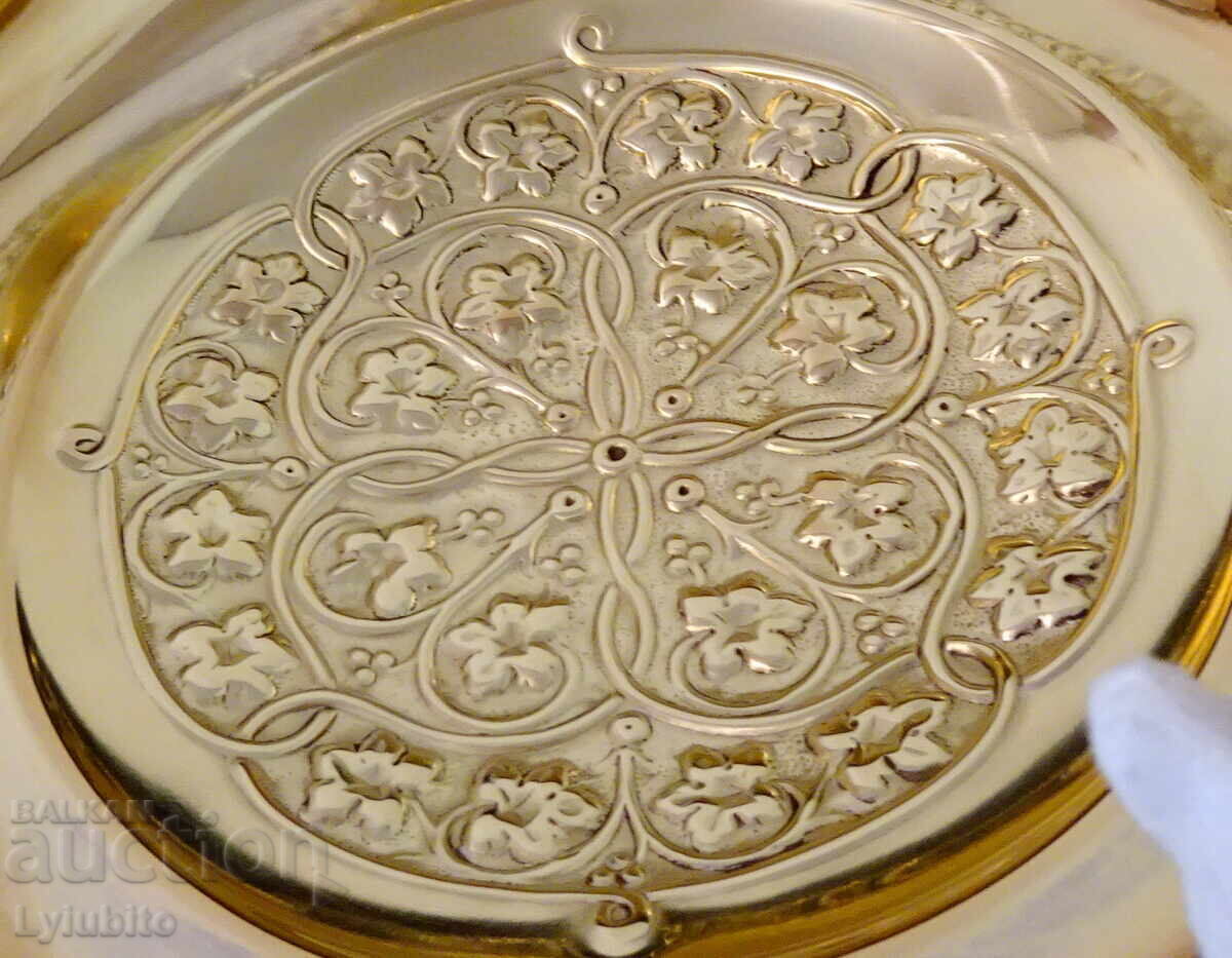 Delivery of Bronze salad bowl, fruit bowl 24 cm, marked Delivery of Bronze salad bowl, fruit bowl 24 cm, marked