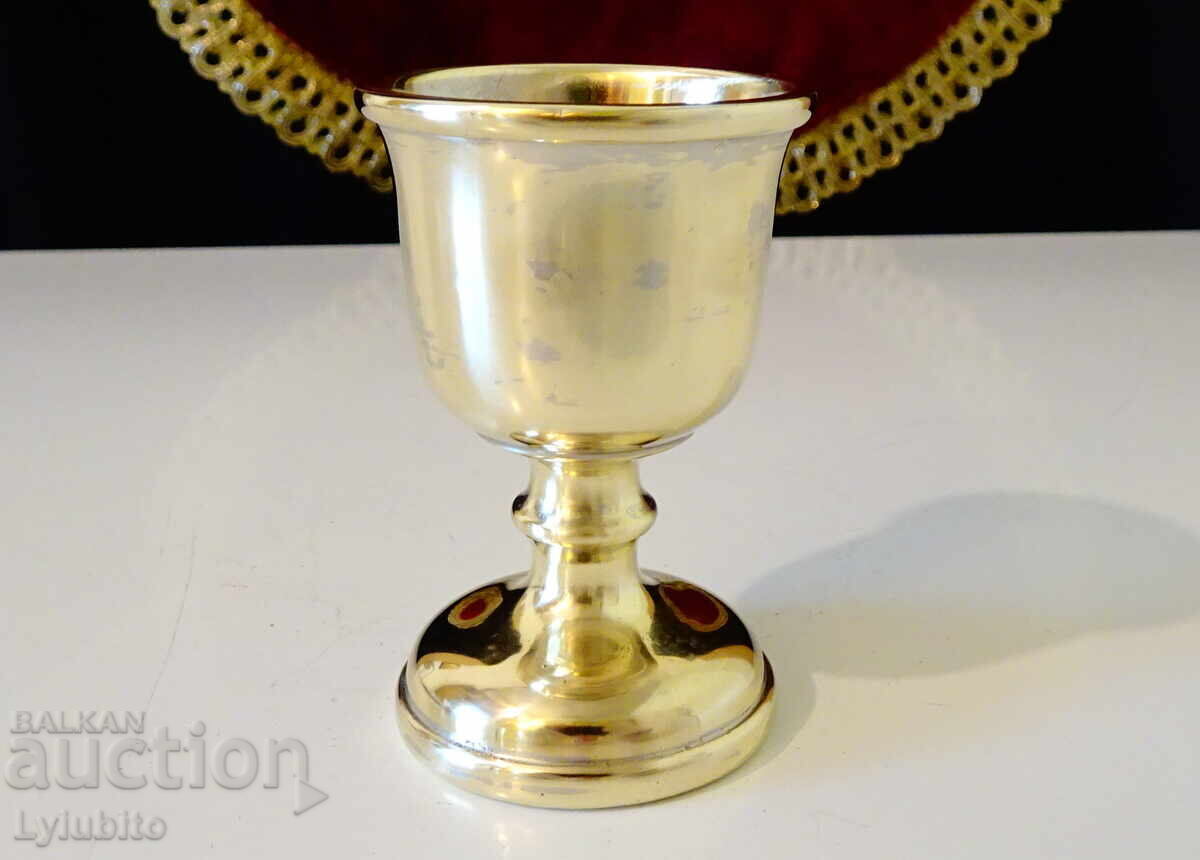 Bronze Rakia Cup with Double Walls Bronze Rakia Cup with Double Walls