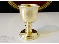 Χάλκινο φλιτζάνι ρακής με διπλά τοιχώματα