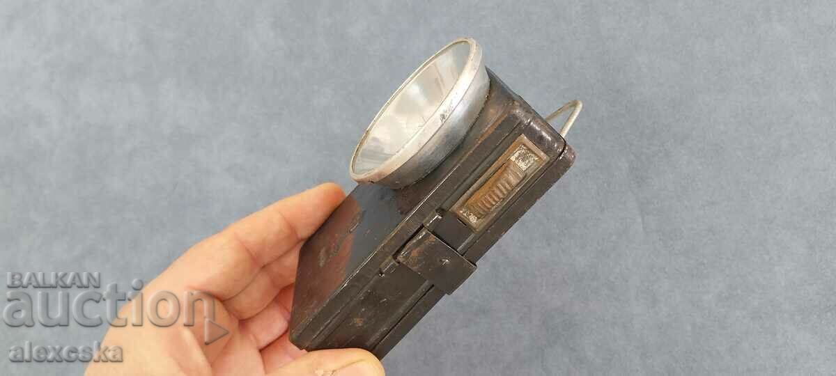 Delivery of Old military lantern