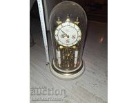 Beautiful table clock Schatz Quartz Germany works perfectly