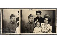 Fotografia de familie de soldați Skopje 1941