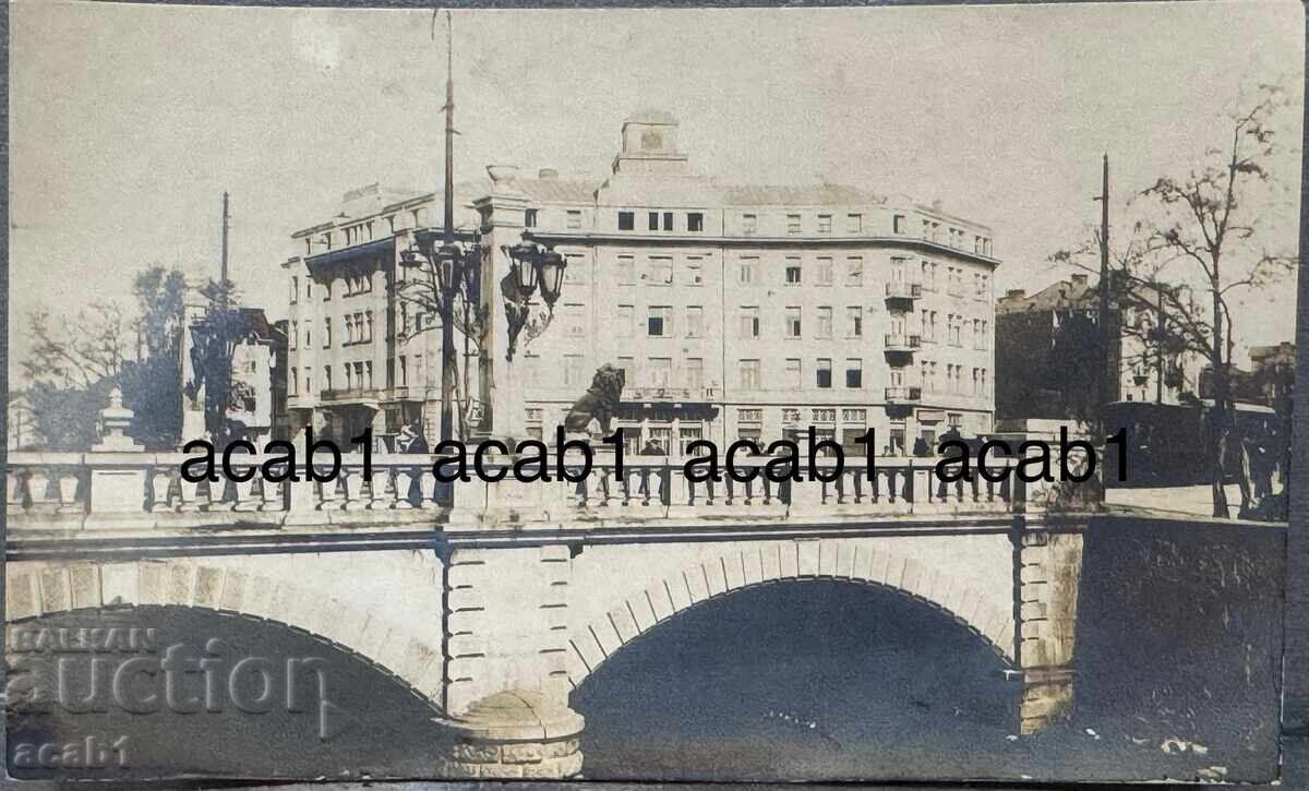 Sofia Lion's Bridge Colorful Bridge and the People's House Sofia Lion's Bridge Colorful Bridge and the People's House