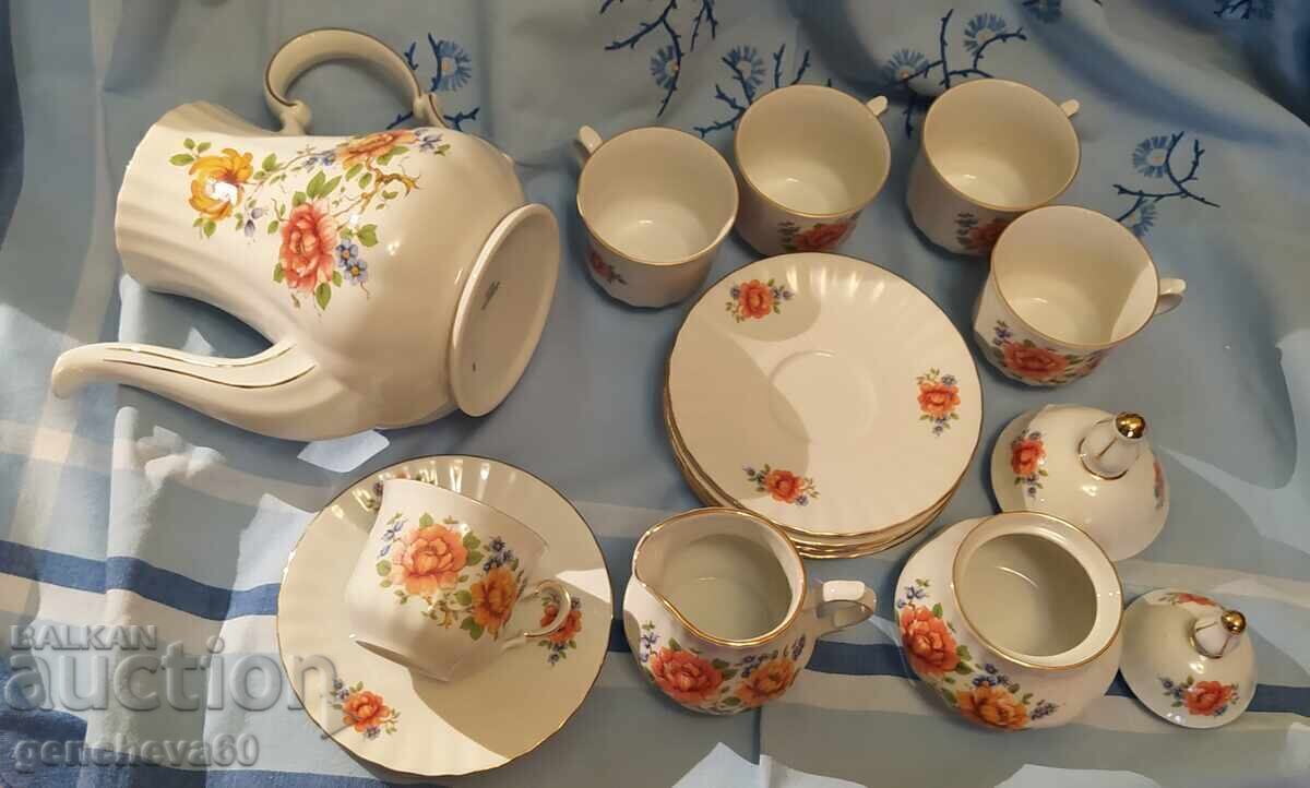 Bavarian floral porcelain coffee set "Kronester" - 5 Bavarian floral porcelain coffee set "Kronester" - 5