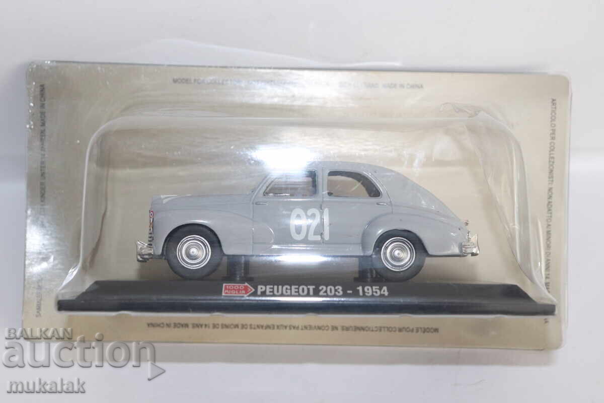Δημοπρασία 1:43 PEUGEOT 203 - 1954 ΑΥΤΟΚΙΝΗΤΟ ΡΕΤΡΟ ΜΟΝΤΕΛΟ Δημοπρασία 1:43 PEUGEOT 203 - 1954 ΑΥΤΟΚΙΝΗΤΟ ΡΕΤΡΟ ΜΟΝΤΕΛΟ