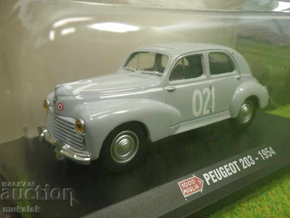 1:43 PEUGEOT 203 - 1954 ΑΥΤΟΚΙΝΗΤΟ ΡΕΤΡΟ ΜΟΝΤΕΛΟ 1:43 PEUGEOT 203 - 1954 ΑΥΤΟΚΙΝΗΤΟ ΡΕΤΡΟ ΜΟΝΤΕΛΟ